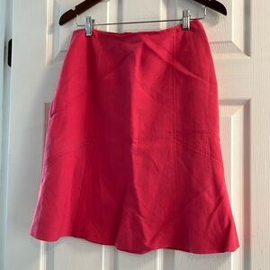 Ann Taylor Petite Linen Skirt